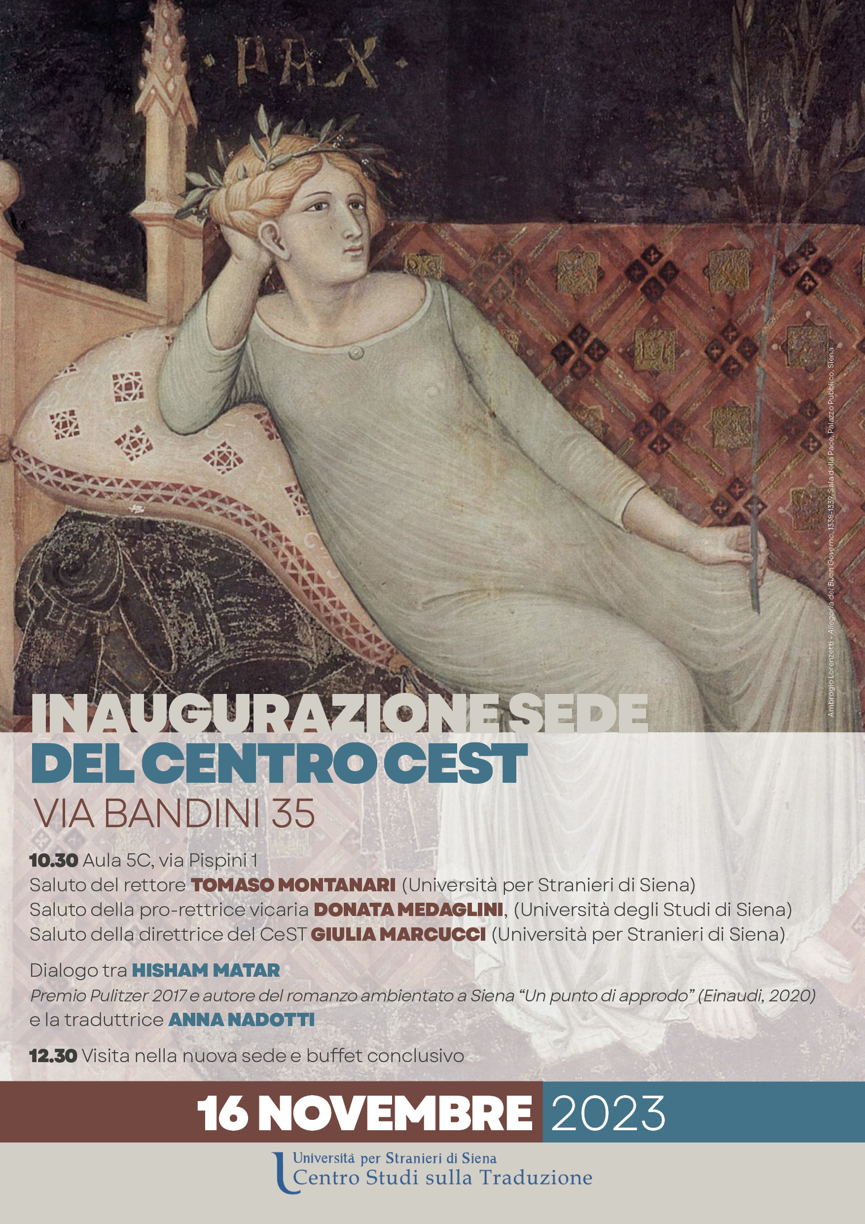 Inaugurazione della sede di via Bandini 35 del centro CeST