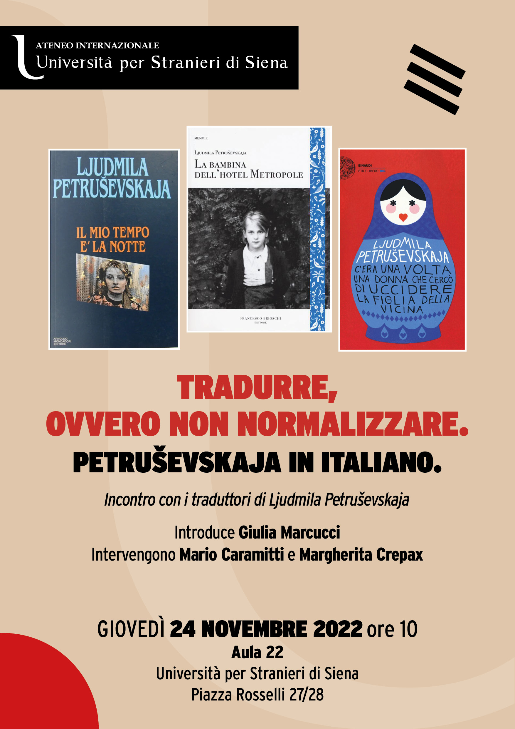 Tradurre, ovvero non normalizzare. Petruševskaja in italiano